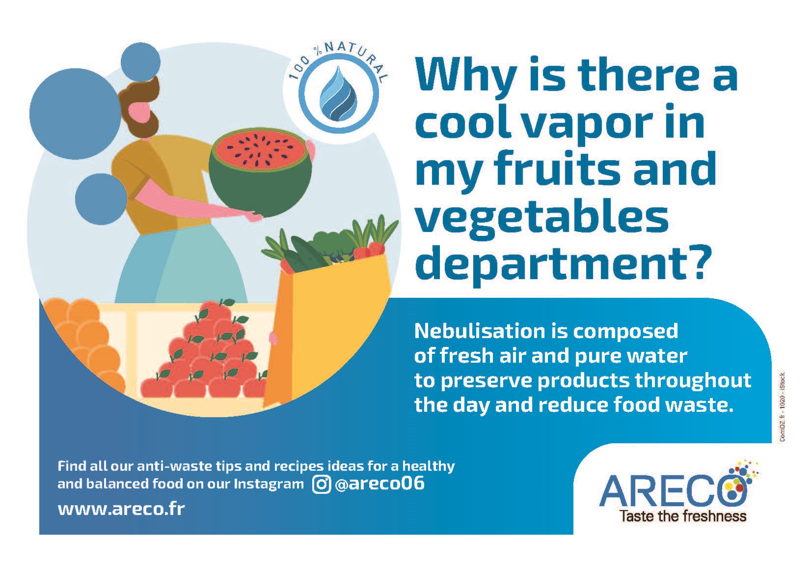 Fruits & vegetables nebulisation - consumer information