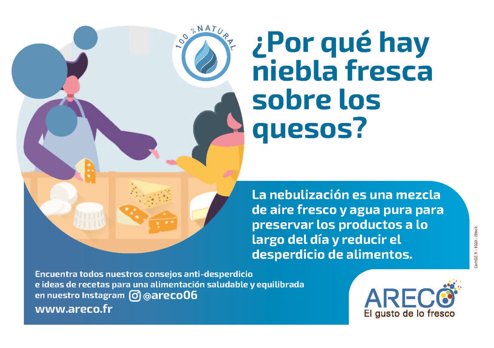 Nebulización queso